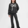 Kids Cashsoft Flare Sweater Pants