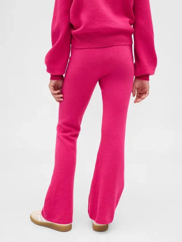 Kids Cashsoft Flare Sweater Pants