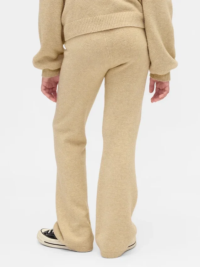 Kids Cashsoft Flare Sweater Pants