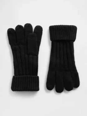 Kids Cashsoft Rib Gloves