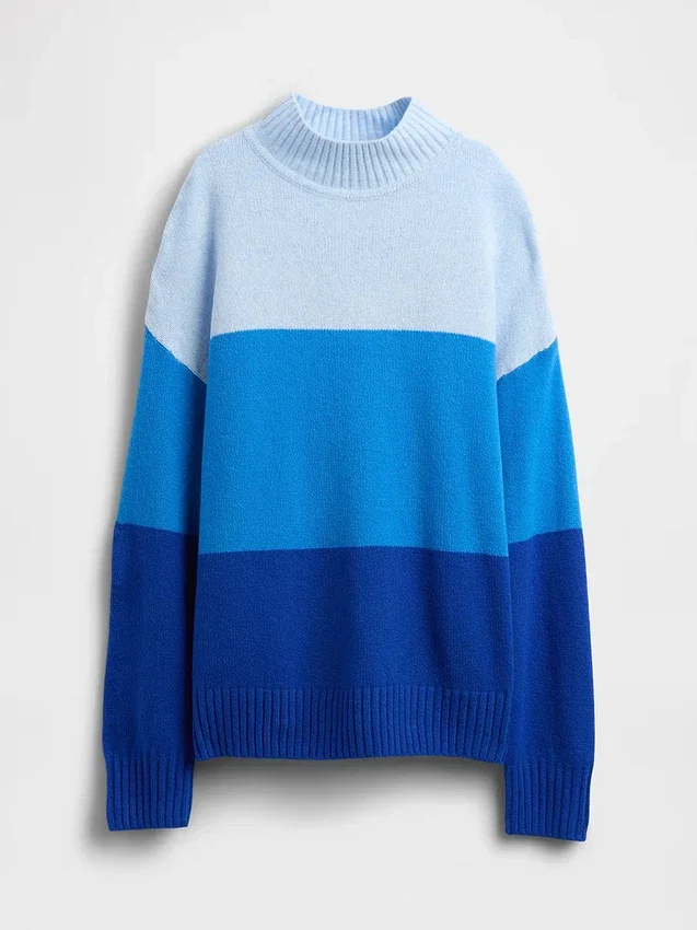 Kids Cashsoft Stripe Tunic Sweater