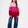Kids Cashsoft Stripe Tunic Sweater