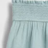 Kids Cotton Gauze Butterfly-Hem Shorts