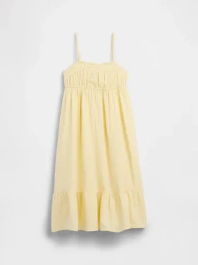 Kids Cotton Gauze Midi Dress