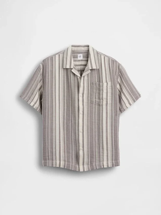 Kids Cotton Gauze Shirt