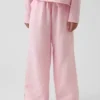 Kids Cotton Gauze Wide-Leg Pants
