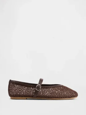 Kids Crochet Mary Jane Flats