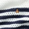 Kids Crochet Oversized Stripe Sweater