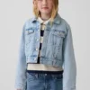 Kids Denim Crop Jacket