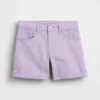 Kids Denim Midi Shorts