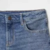 Kids Denim Midi Shorts