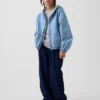Kids Denim Relaxed Hooded Jacket