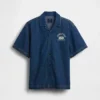 Kids Denim Relaxed New York Logo Shirt