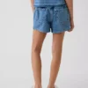 Kids Denim Wrap Skort