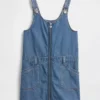 Kids Denim Zip Skirtall