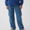Kids Easy Cargo Jeans