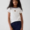 Kids Embroidered Rib T-Shirt
