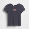Kids Embroidered Rib T-Shirt