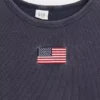 Kids Embroidered Rib T-Shirt