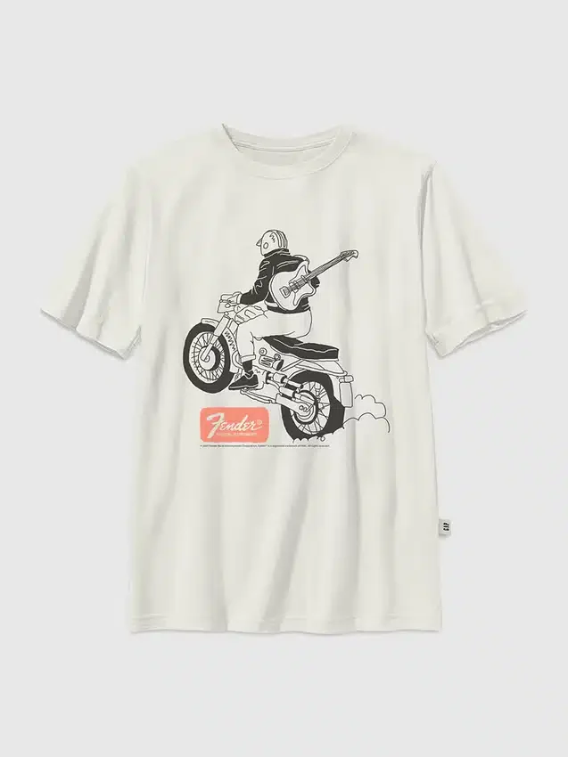 Kids Fender Moto Graphic T-Shirt