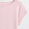 Kids Fitted Cap-Sleeve T-Shirt