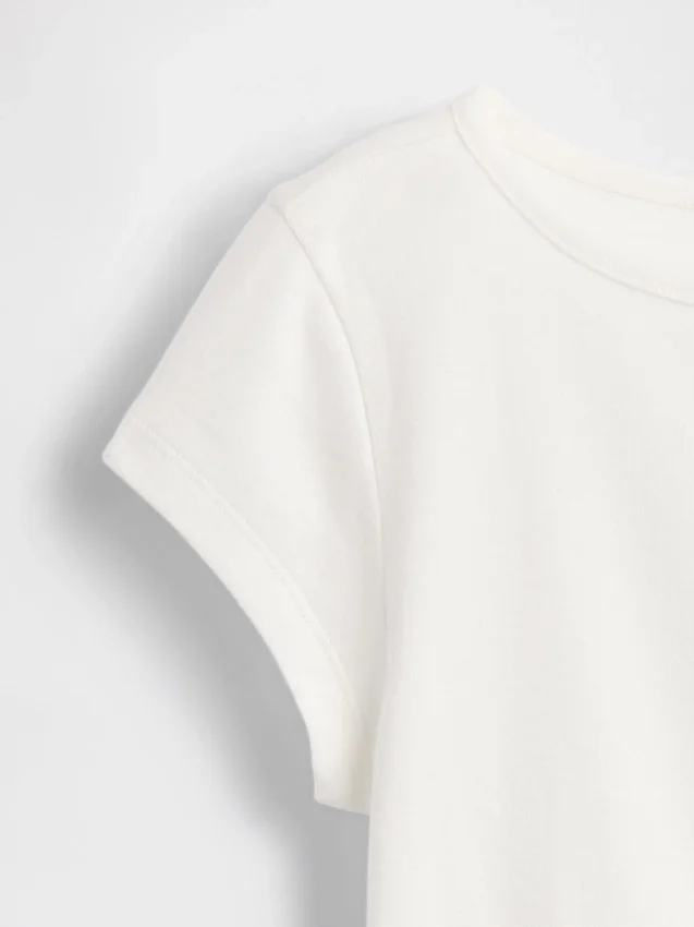Kids Fitted Cap-Sleeve T-Shirt