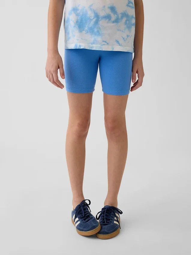Kids Foldover Bike Shorts