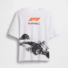 Kids Formula 1 Oversized Graphic T-Shirt