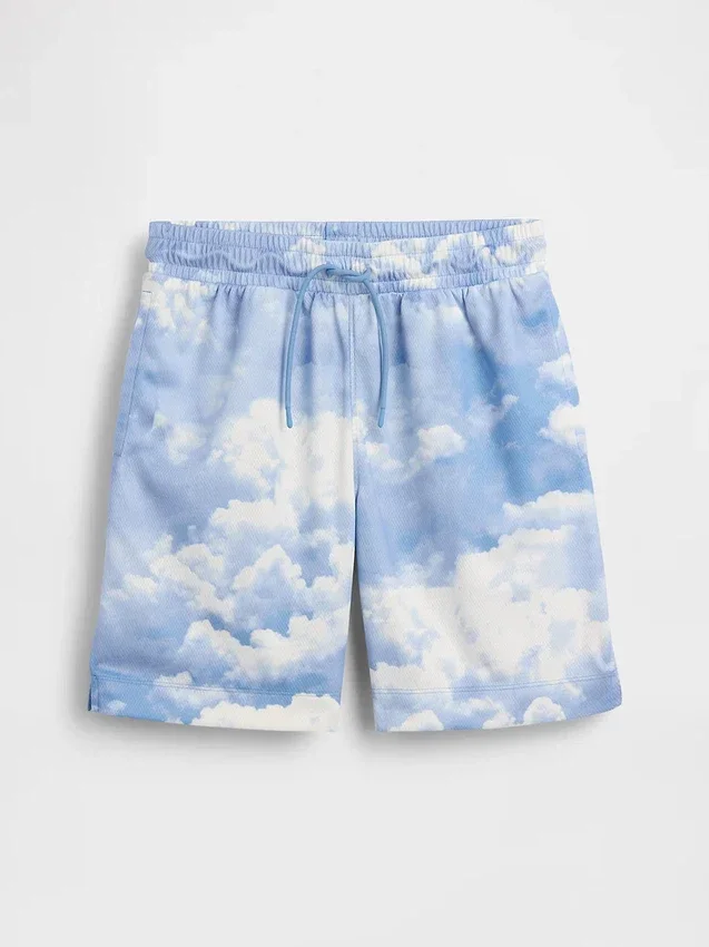 Kids Gapfit 6" Recycled Mesh Easy Shorts