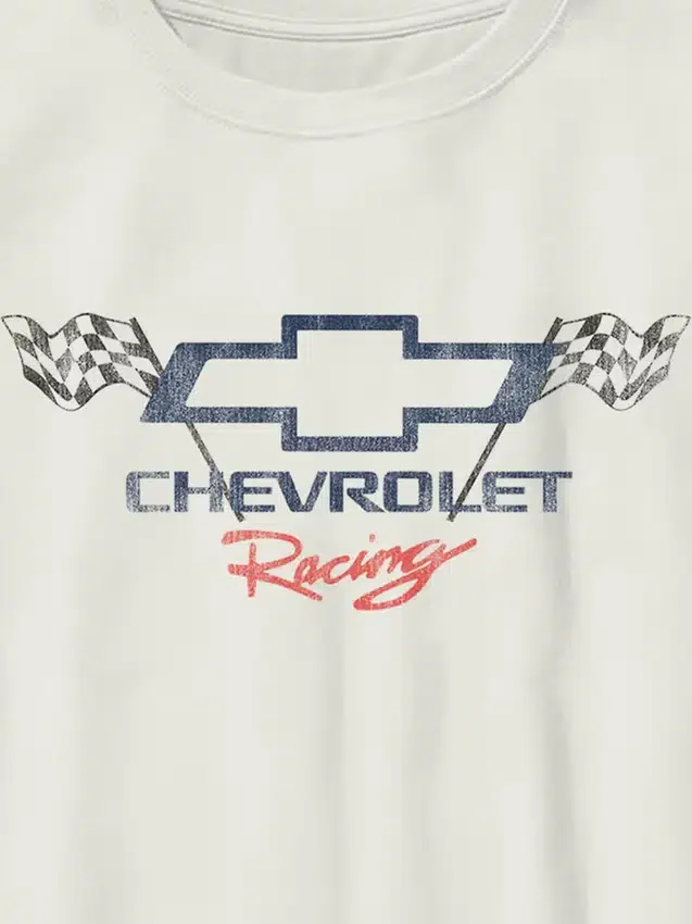 Kids General Motors Chevrolet Logo Graphic T-Shirt