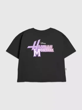 Kids Hannah Montana Glam Logo Graphic T-Shirt