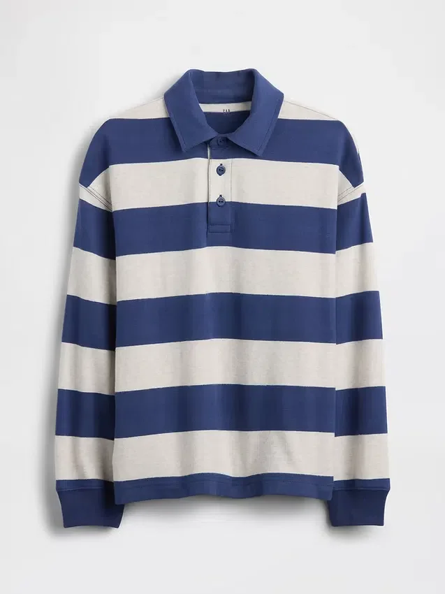 Kids Heavyweight Relaxed Polo Shirt