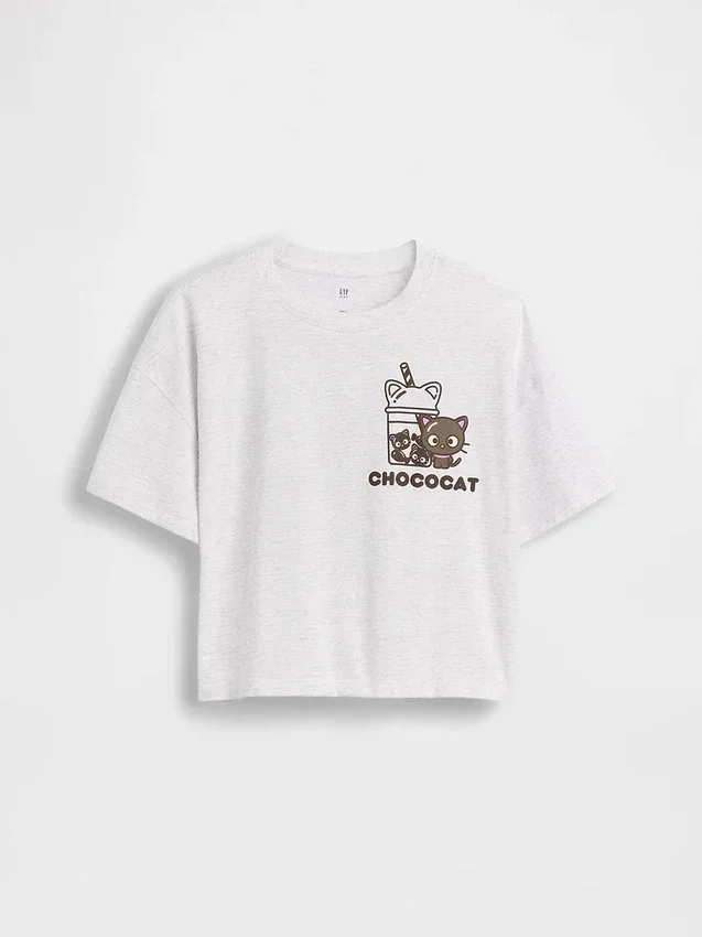 Kids Hello Kitty Oversized Boxy T-Shirt