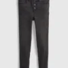 Kids High-Rise Distressed Ankle Jeggings