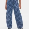 Kids High Rise Easy Barrel Jeans
