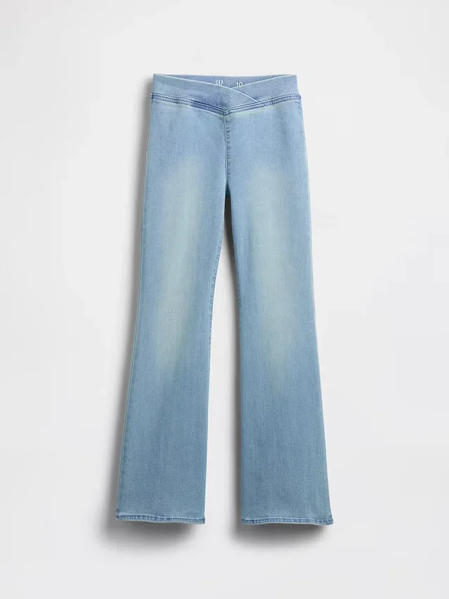 Kids High Rise Flare Jeggings