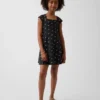 Kids Jersey Square-Neck Dress