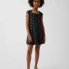 Kids Jersey Square-Neck Dress