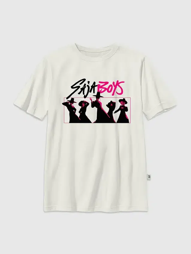 Kids K-Pop Demon Hunters Saja Boys Graphic T-Shirt