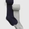 Kids Knit Basic Tights (2-Pack)