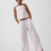 Kids Linen-Cotton Easy Wide-Leg Pants