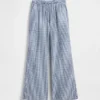 Kids Linen-Cotton Easy Wide-Leg Pants