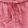 Kids Linen-Cotton Gingham Easy Shorts