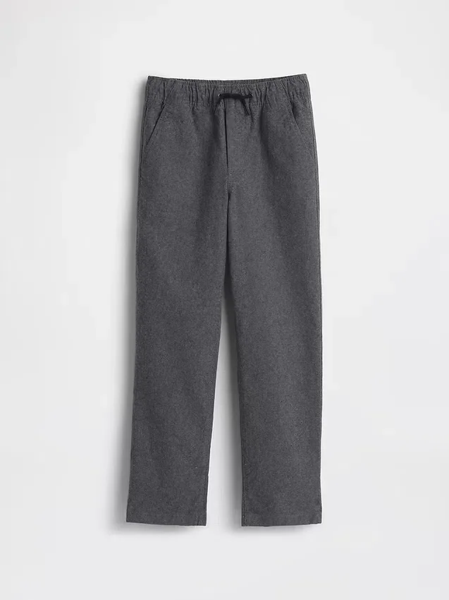 Kids Linen-Cotton Relaxed Easy Pants