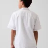 Kids Linen-Cotton Relaxed Vacay Shirt