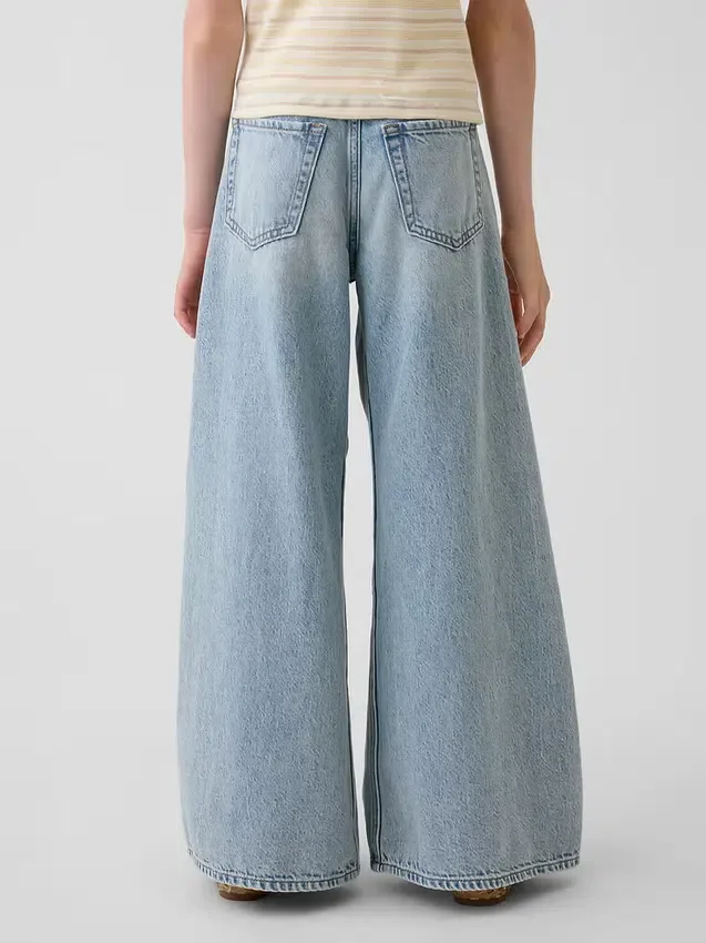 Kids Low Rise Baggy Jeans