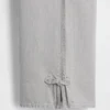 Kids Low Rise Bow Split-Hem Baggy Jeans