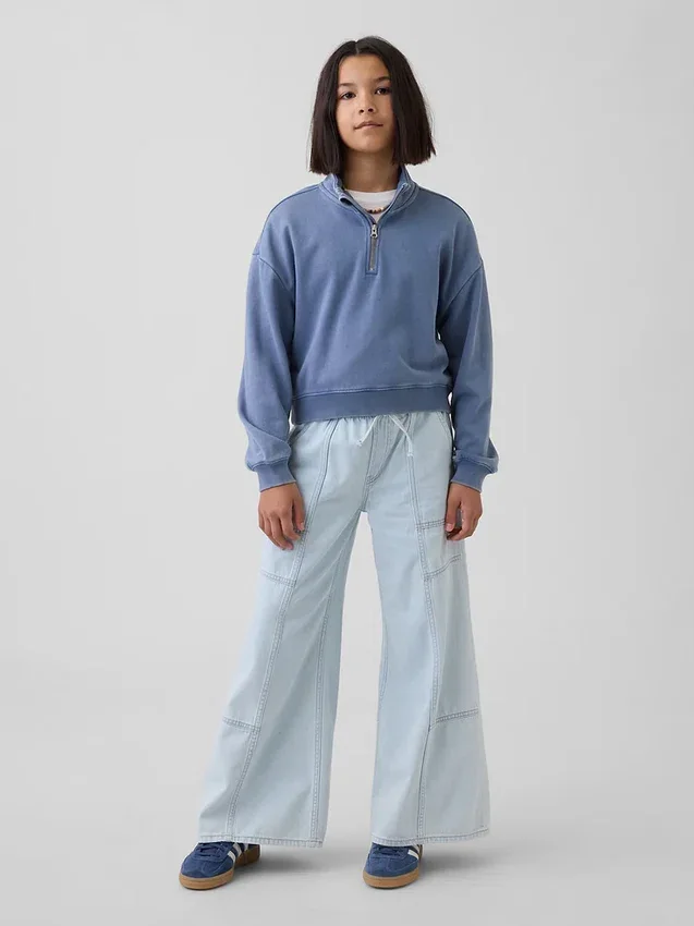 Kids Low Rise Easy Baggy Jeans