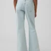 Kids Low Rise Lace-Up Relaxed Flare Jeans