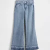 Kids Low Rise Relaxed Flare Jeans